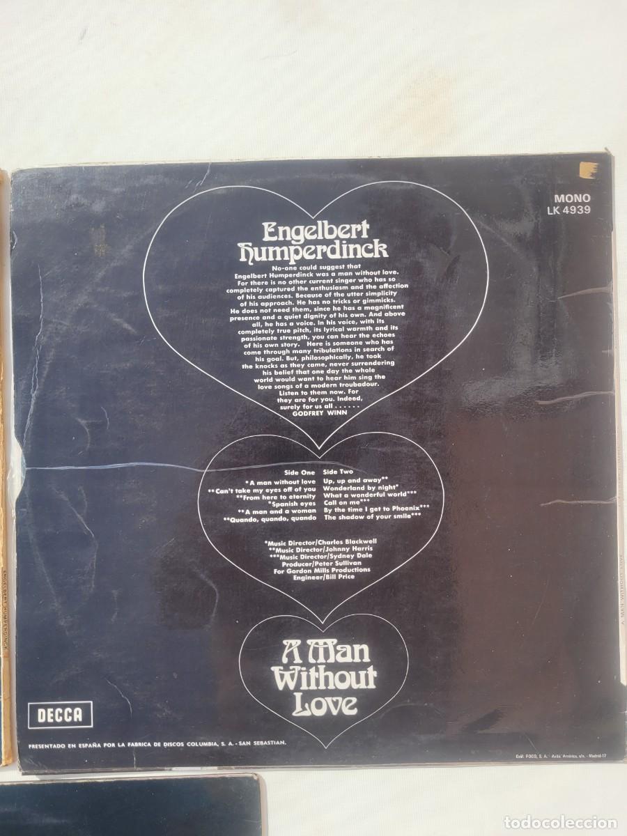 Discos de vinilo: Tres discos de vinilo, Engelbert Humperdinck - Foto 7