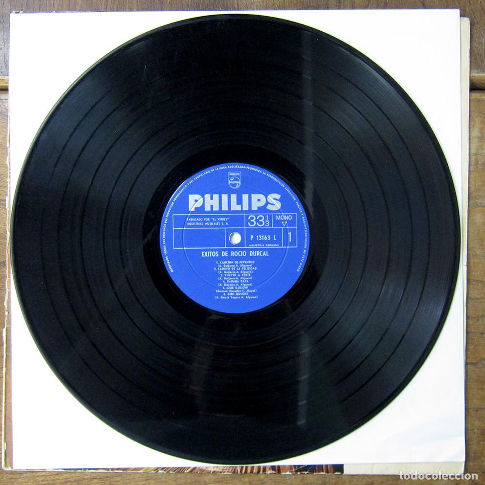Discos de vinilo: &Eacute;XITOS DE ROC&Iacute;O DURCAL - 1964 - EDICI&Oacute;N PERUANA, PER&Uacute; - Foto 3