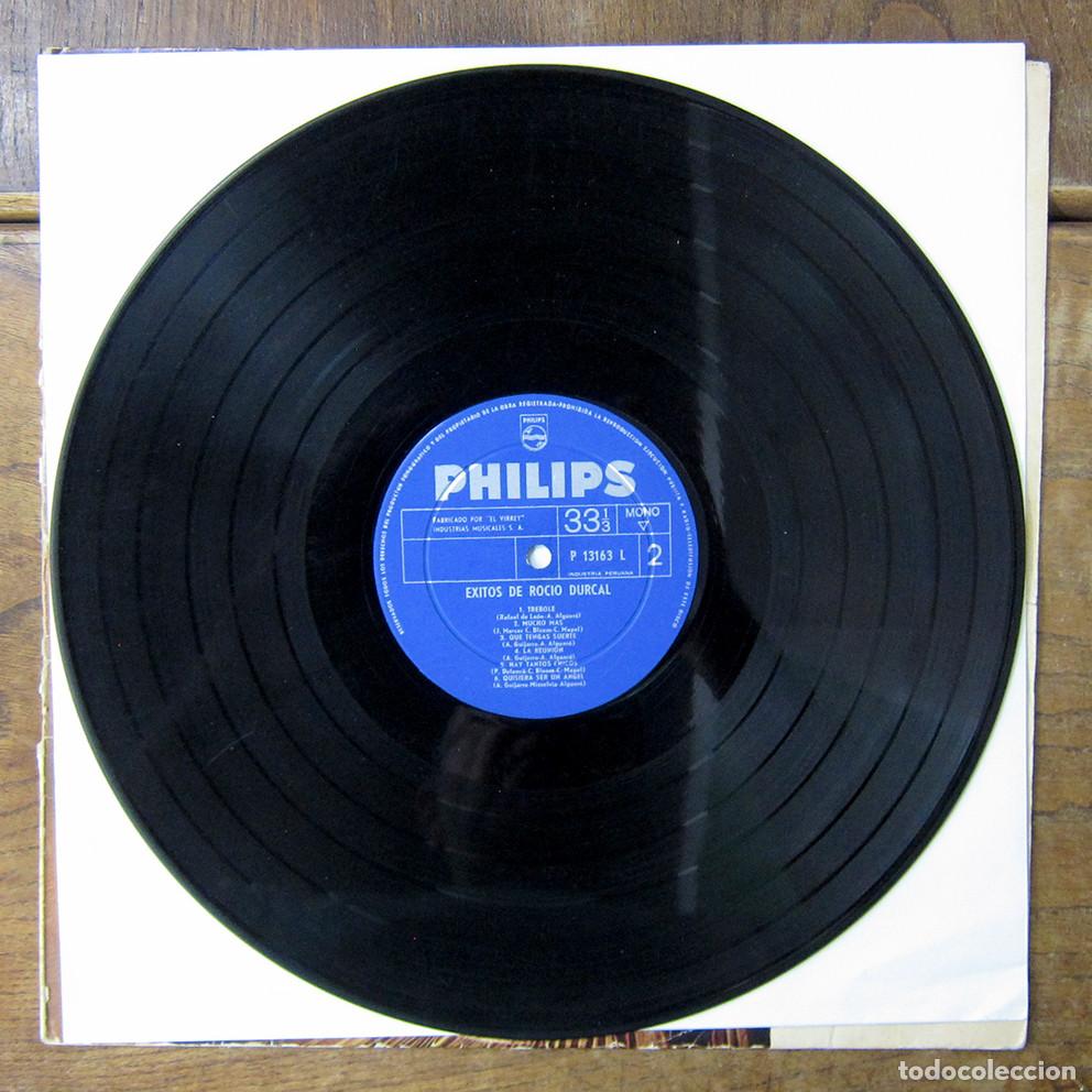 Discos de vinilo: &Eacute;XITOS DE ROC&Iacute;O DURCAL - 1964 - EDICI&Oacute;N PERUANA, PER&Uacute; - Foto 4