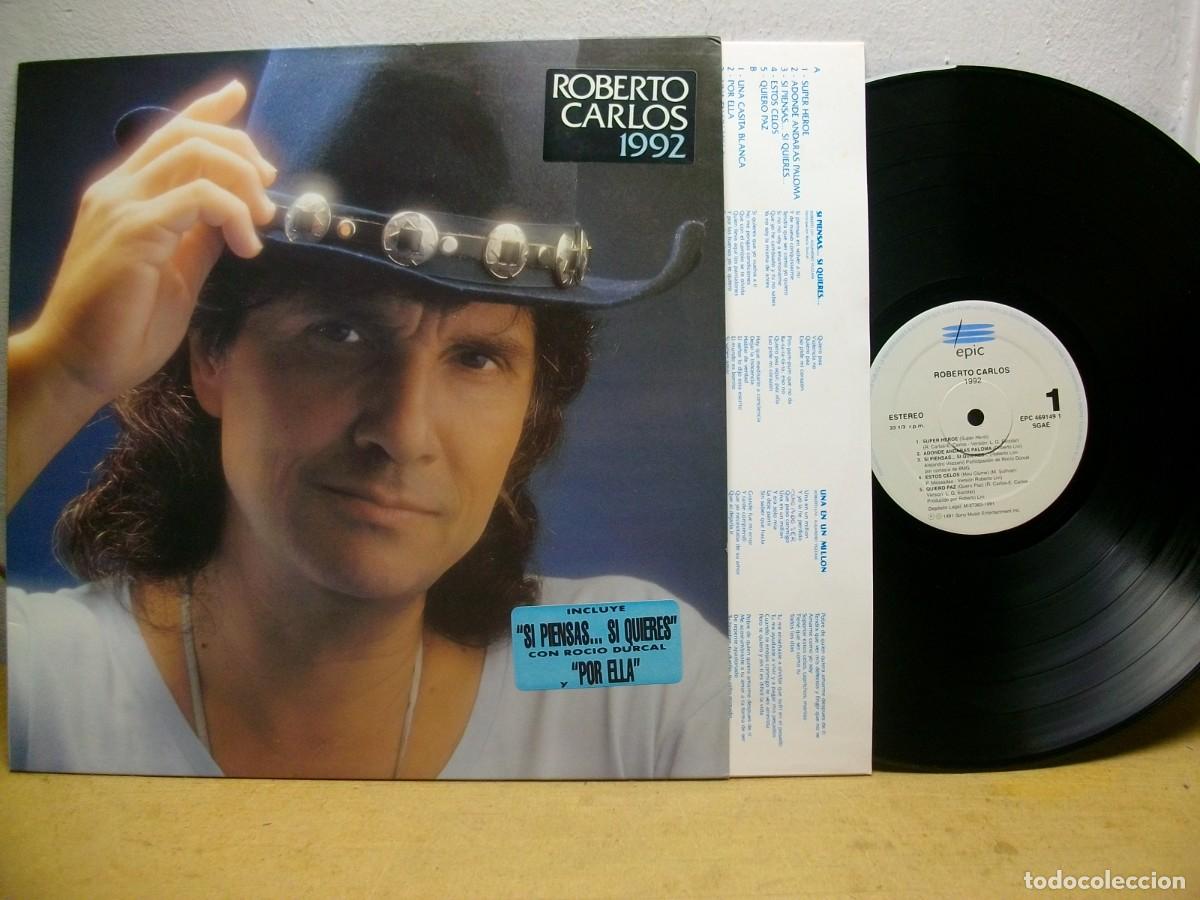 Discos de vinilo: ROBERTO CARLOS 1992 LP - Foto 1
