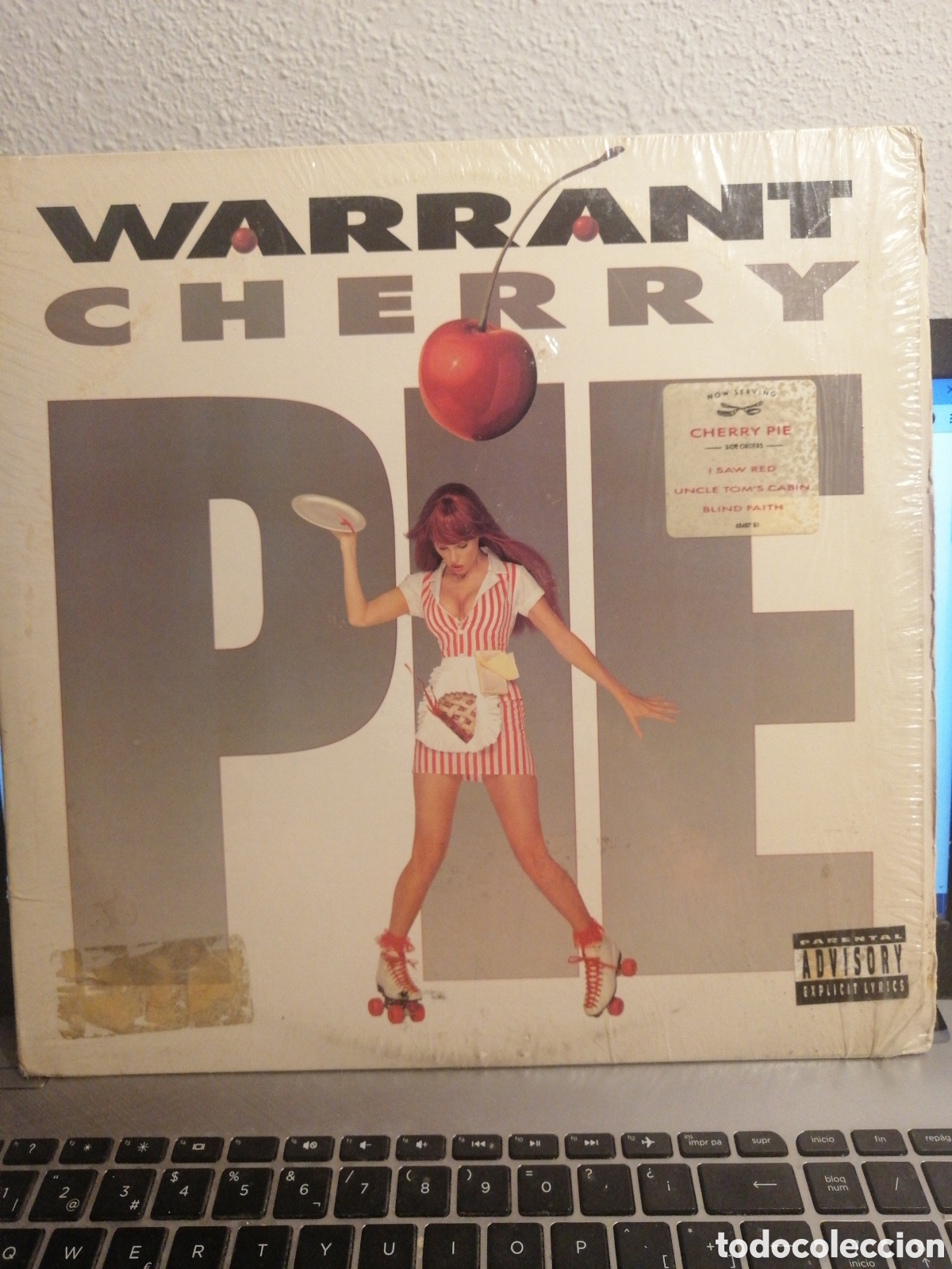 Discos de vinilo: Warrant - Cherry pie Lp (EEUU 1990) - Foto 1