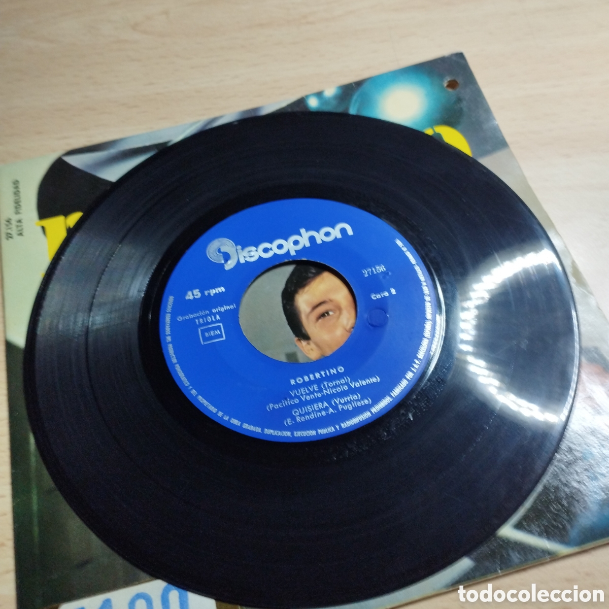 Discos de vinilo: EP 7&rdquo; Robertino 1963 Alma y coraz&oacute;n + 3. - Foto 5