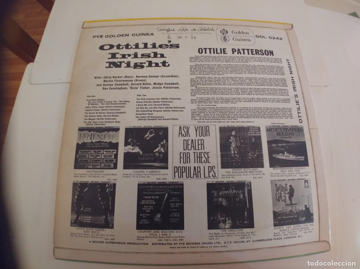 Discos de vinilo: OTTILIE PATTERSON-LP WITH CHRIS BARBER - Foto 2