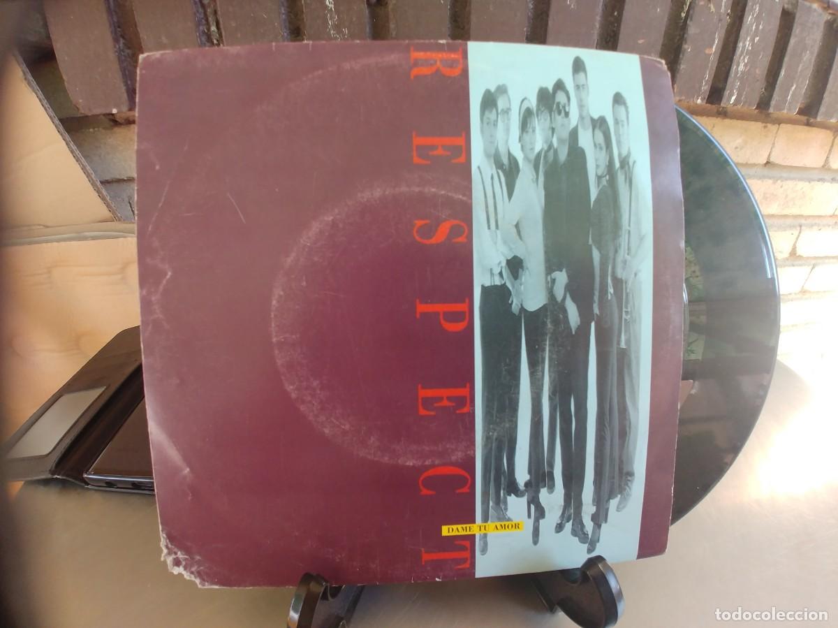 Discos de vinilo: RESPECT-SINGLE DAME TU AMOR-AMBAS CARA - Foto 1