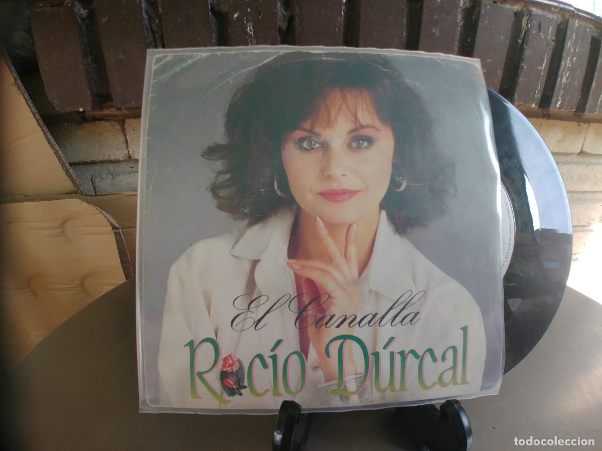Discos de vinilo: ROCIO DURCAL-SINGLE EL CANALLA - Foto 1