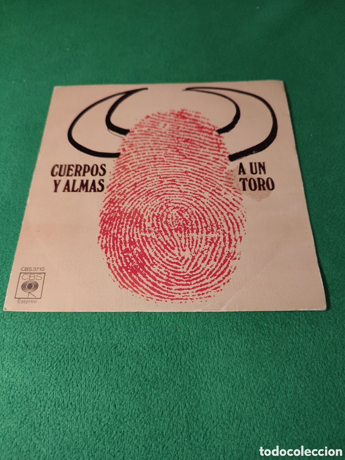 Discos de vinilo: Cuerpos y Almas - A un toro - Foto 1