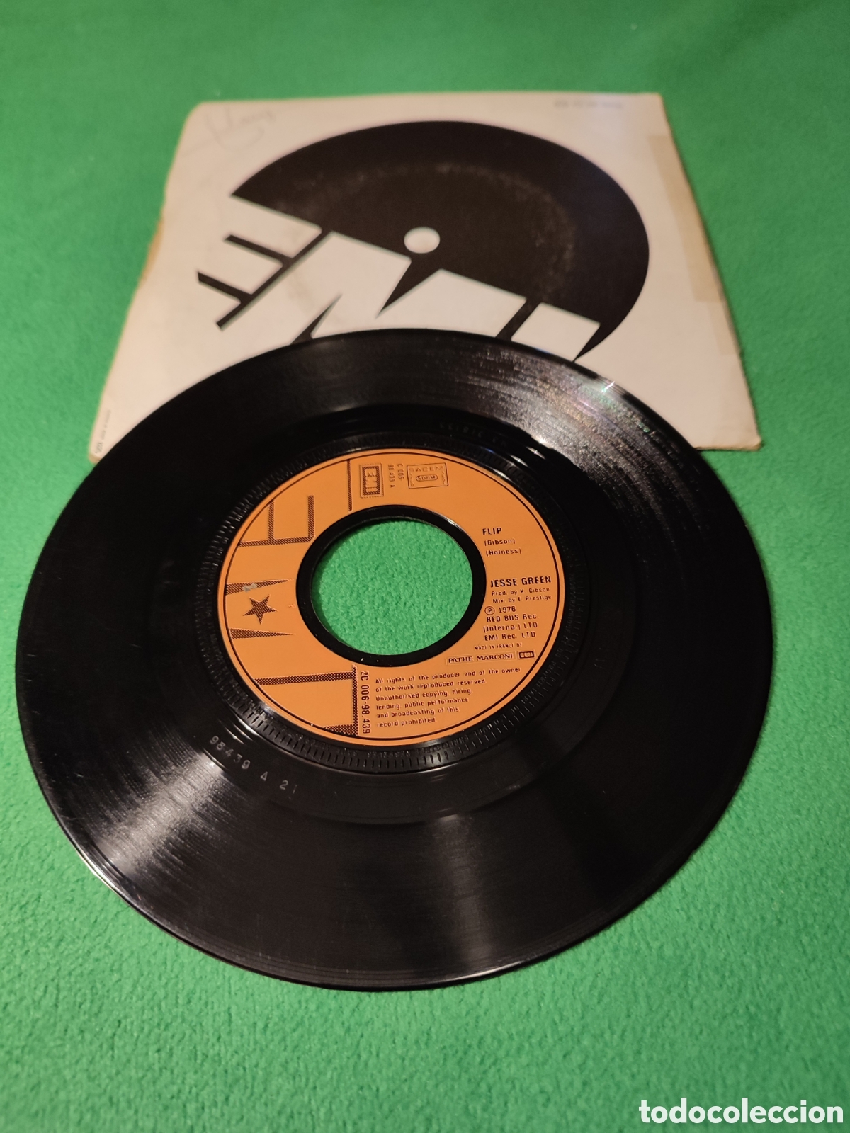 Discos de vinilo: Jesse Green - Flip vinilo single - Foto 2