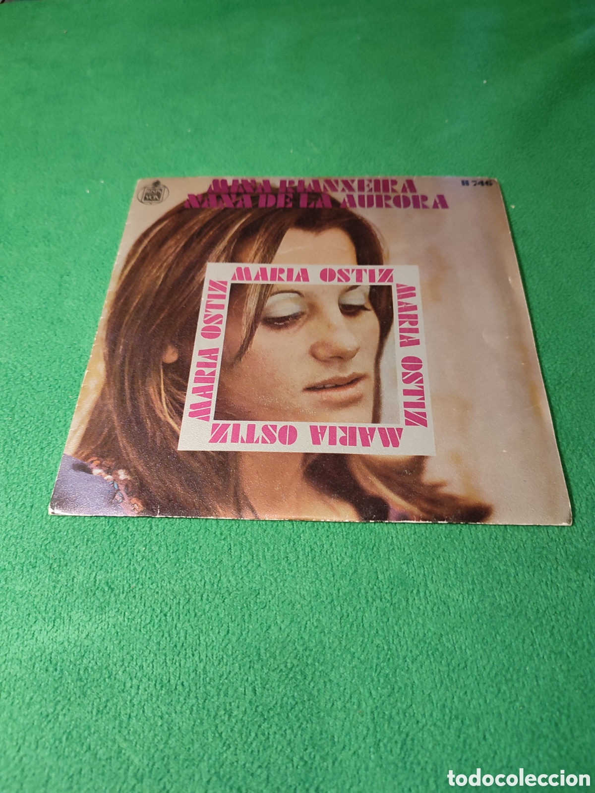Discos de vinilo: Mar&iacute;a Ostiz - Mi&ntilde;a rianxeira - Foto 1