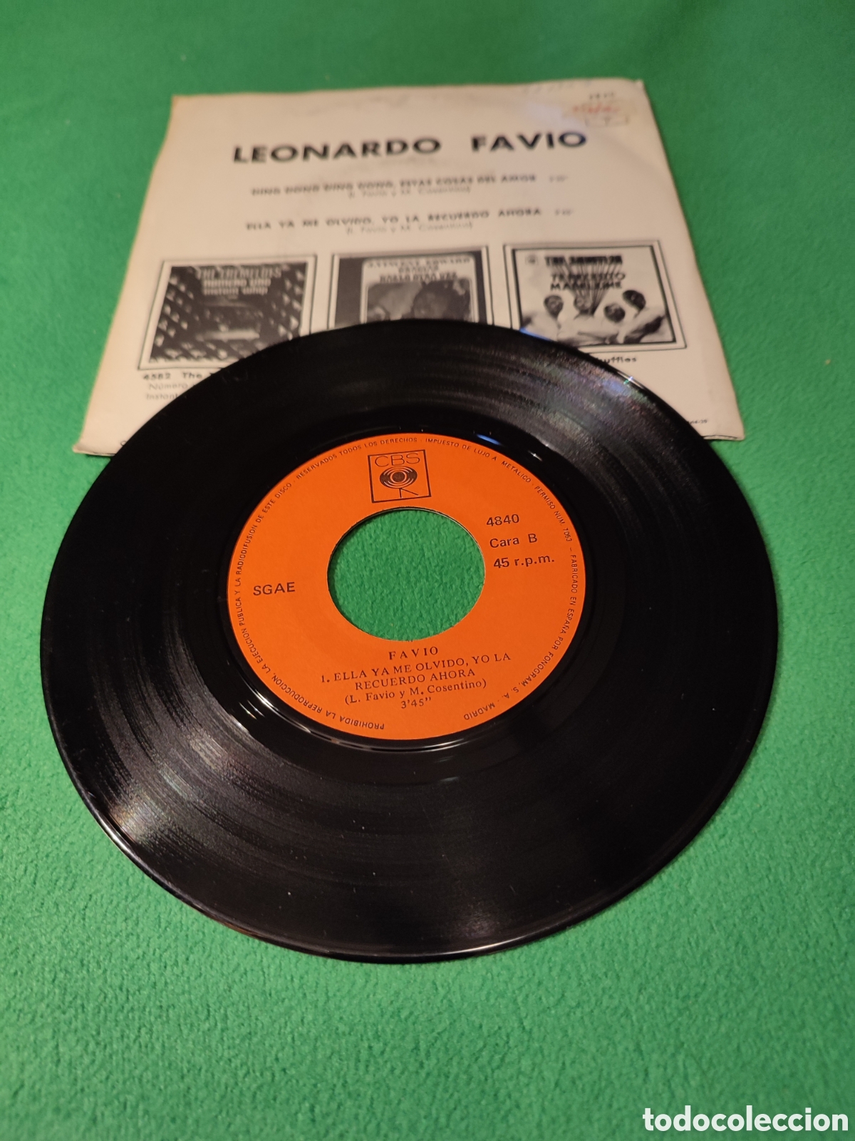 Discos de vinilo: Leonardo Favio - Ding Dong Ding estas cosas... - Foto 2