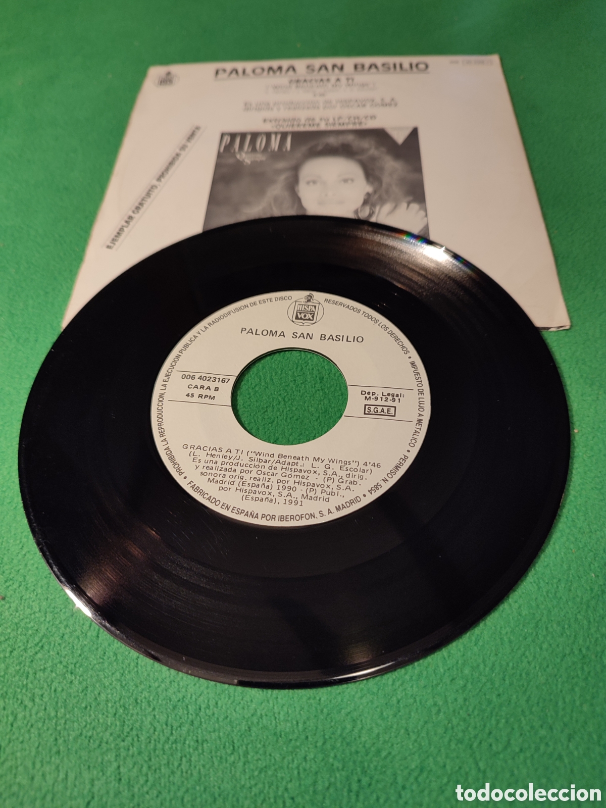Discos de vinilo: Paloma San Basilio - Gracias a ti - Foto 2