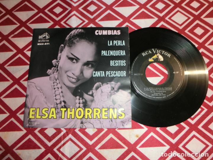 Discos de vinilo: ELSA THORRENS - LA PERLA +3 - Foto 1