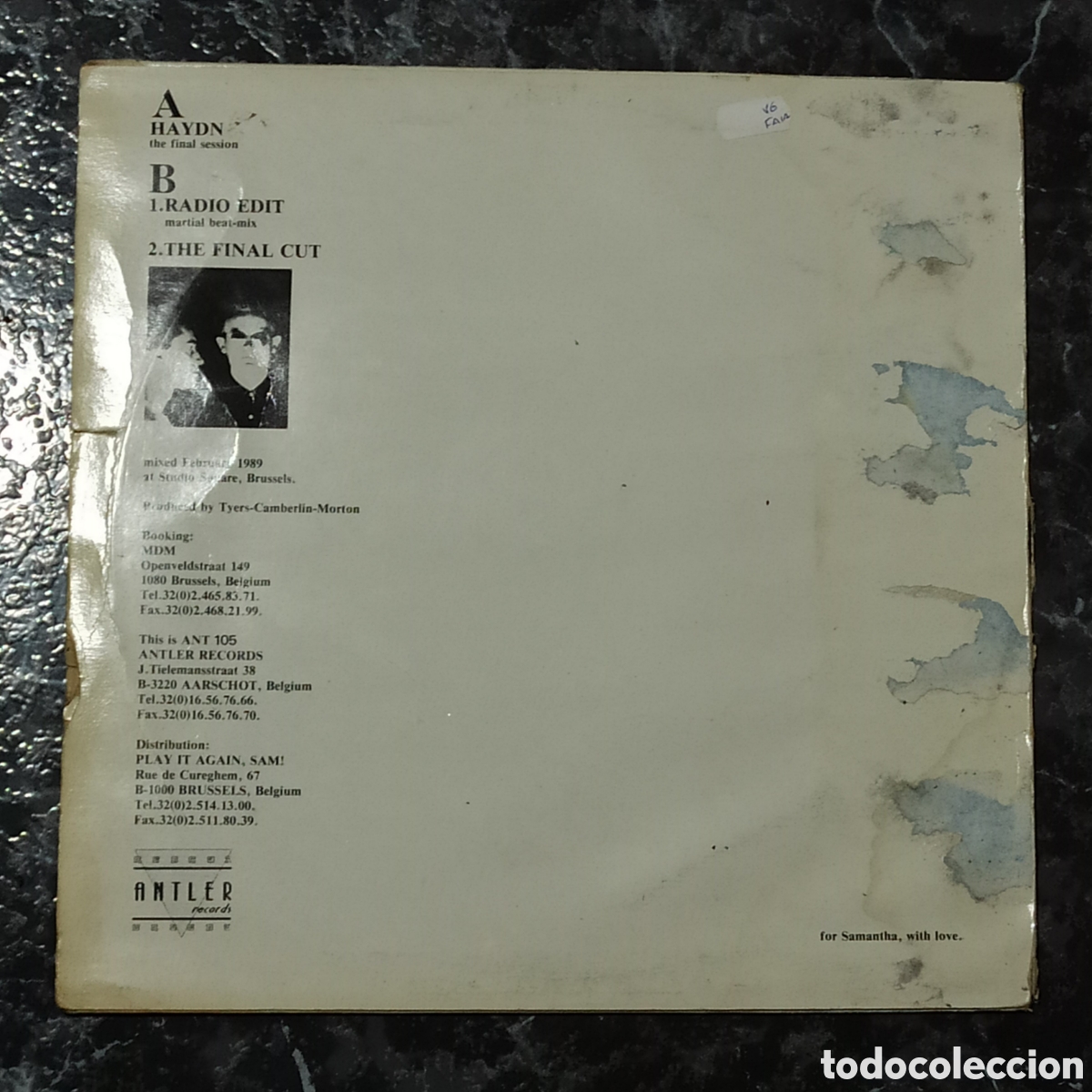 Discos de vinilo: Attrition - Haydn (The Final Session) (12&rdquo;) - Foto 2