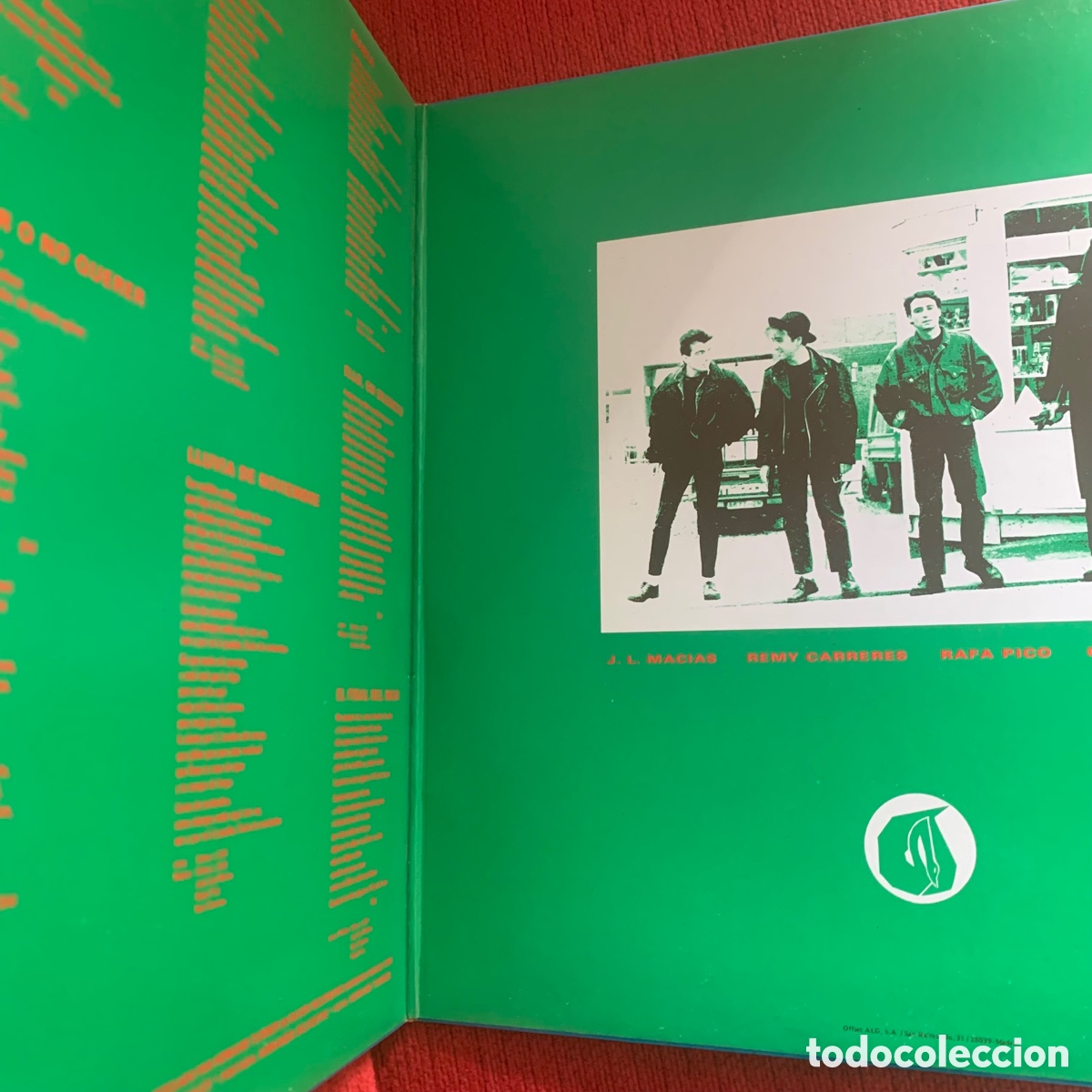 Discos de vinilo: Lp de 1988 Comit&eacute; Cisne - Beber El Viento - Foto 2