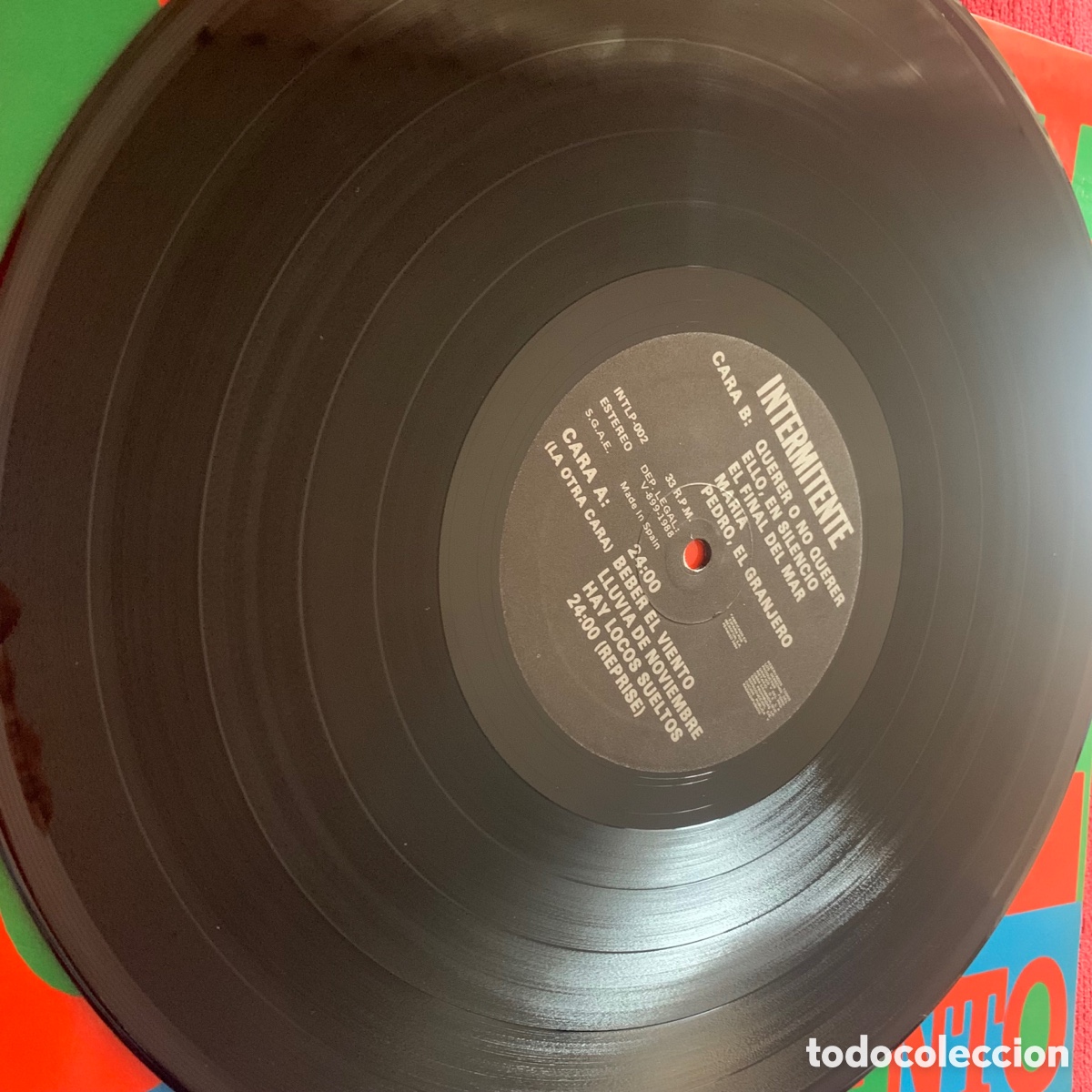 Discos de vinilo: Lp de 1988 Comit&eacute; Cisne - Beber El Viento - Foto 4
