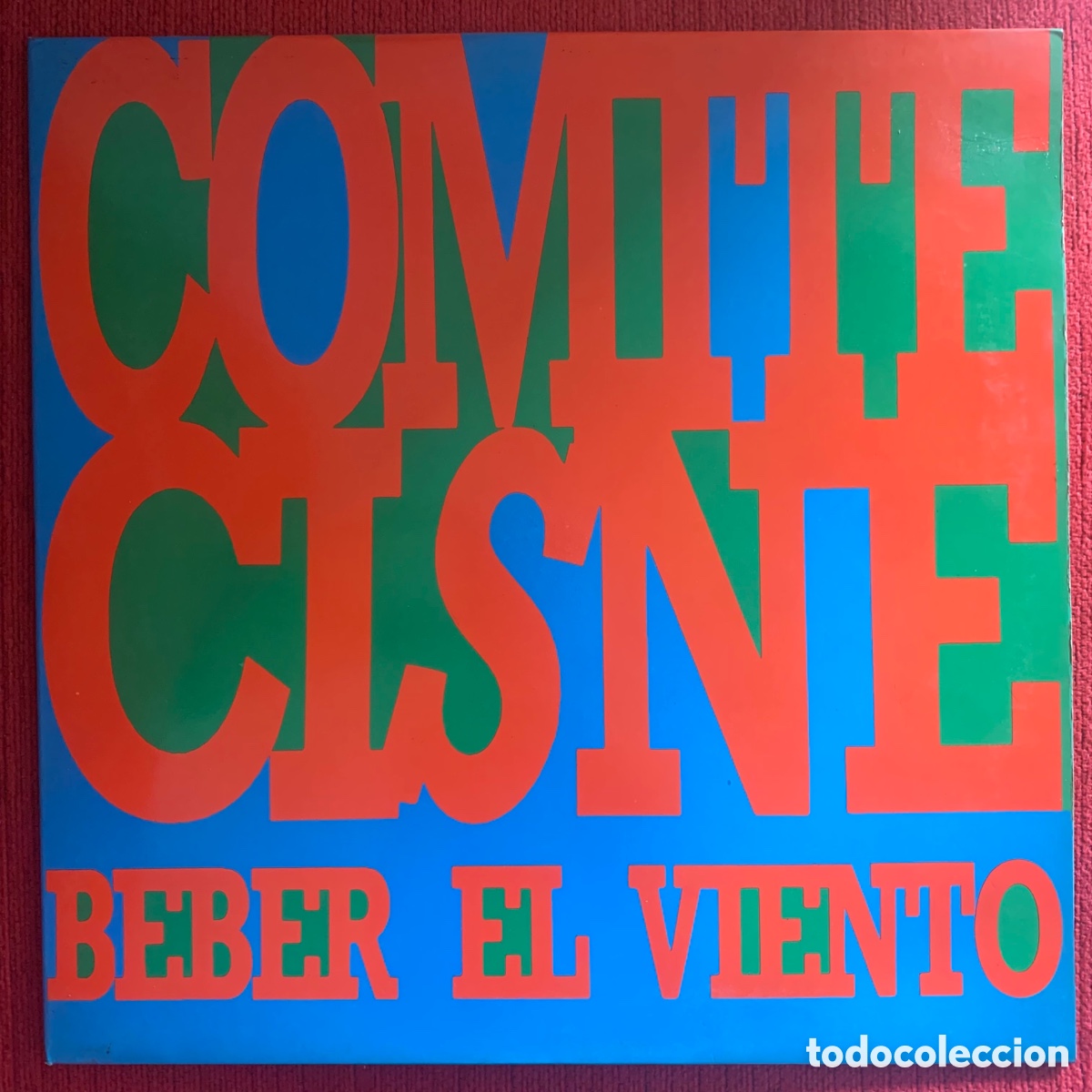 Discos de vinilo: Lp de 1988 Comit&eacute; Cisne - Beber El Viento - Foto 1