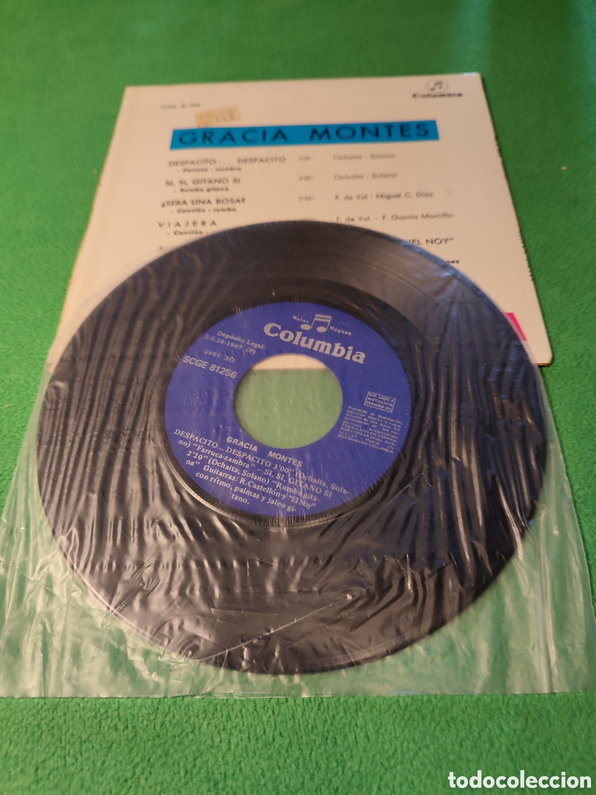 Discos de vinilo: Gracia Montes - Despacito... despacito+ 3 - Foto 2