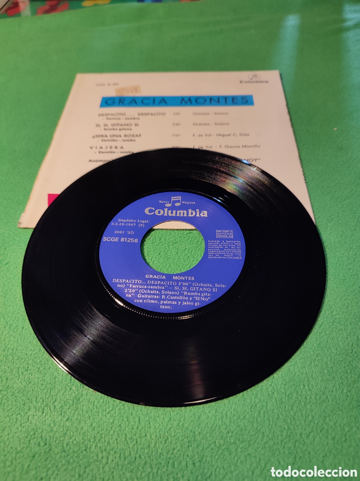 Discos de vinilo: Gracia Montes - Despacito... despacito+ 3 - Foto 3
