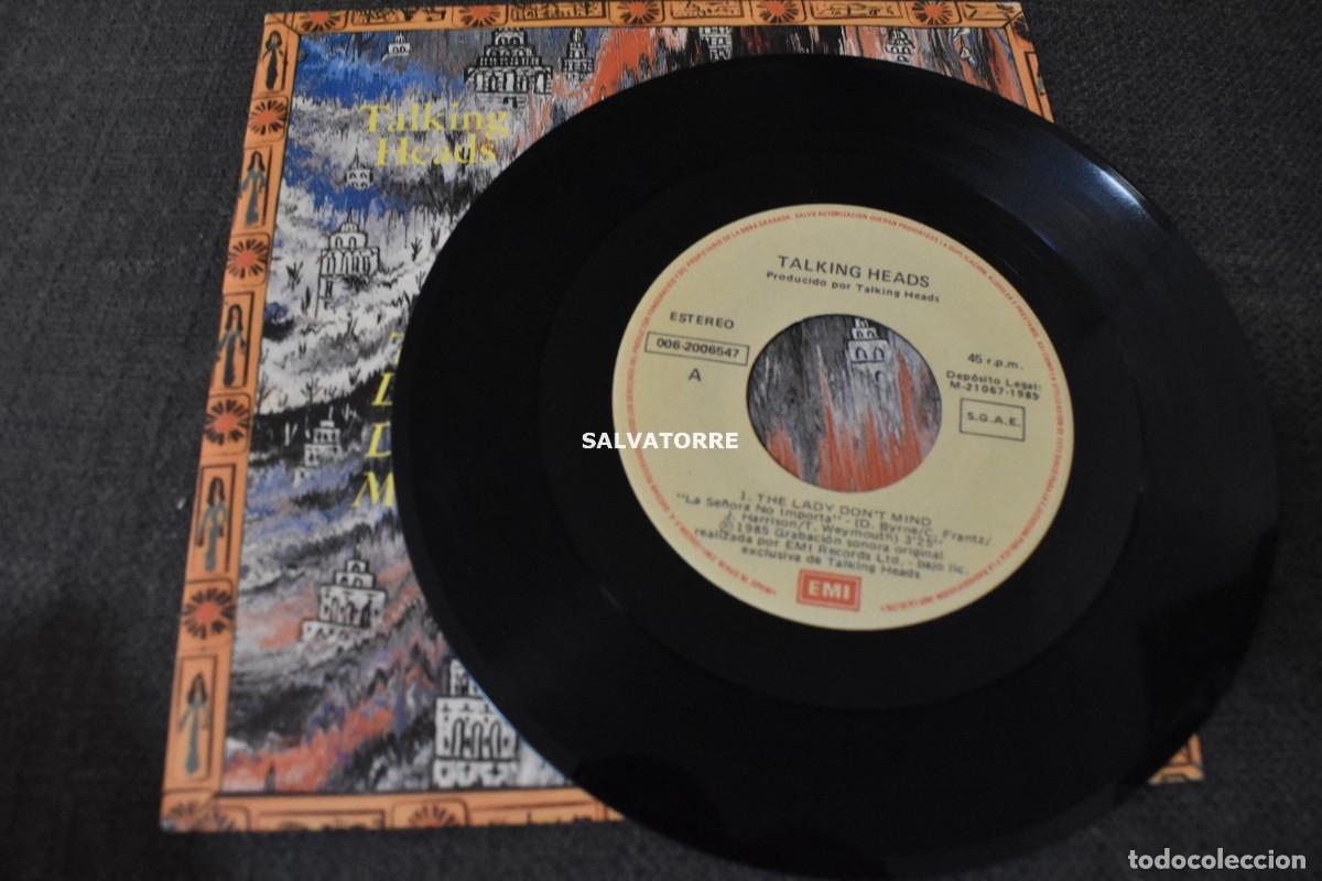 Discos de vinilo: TALKING HEAD. THE LADY DONT MIND EMI 006 2006547 - Foto 2
