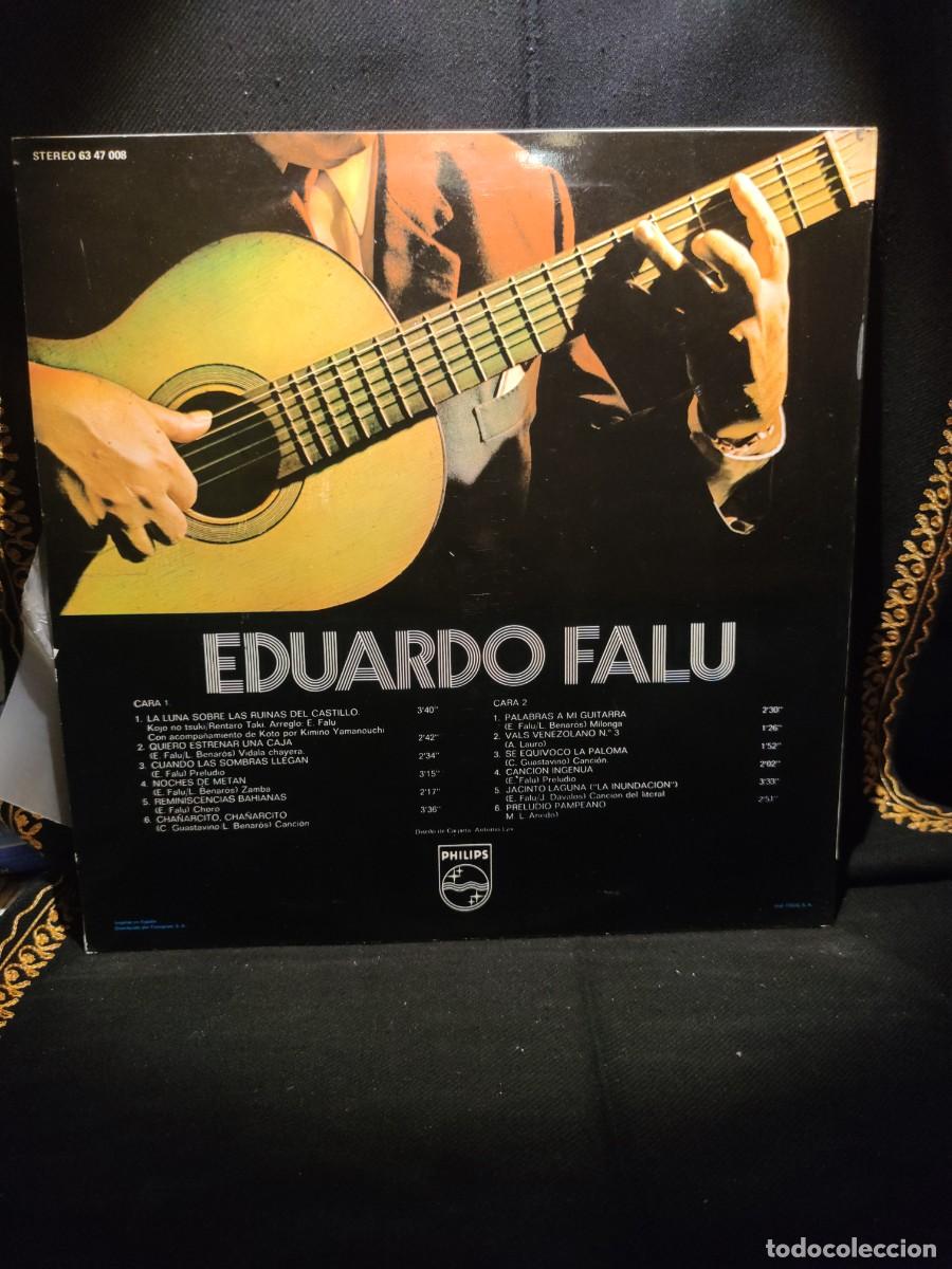 Discos de vinilo: EDUARDO FALU. VINILO. - Foto 2