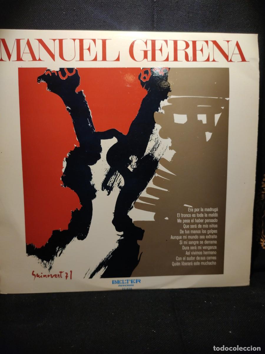Discos de vinilo: MANUEL GERENA. VINILO. - Foto 1