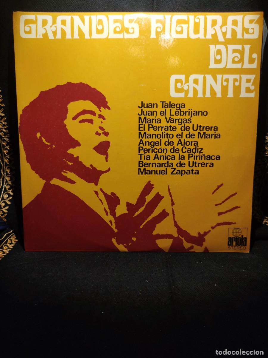 Disques de vinyle: GRANDES FIGURAS DEL CANTE. VINILO.
