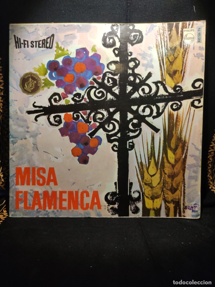 Discos de vinilo: MISA FLAMENCA, MISA MOZARABE. VINILO. - Foto 1