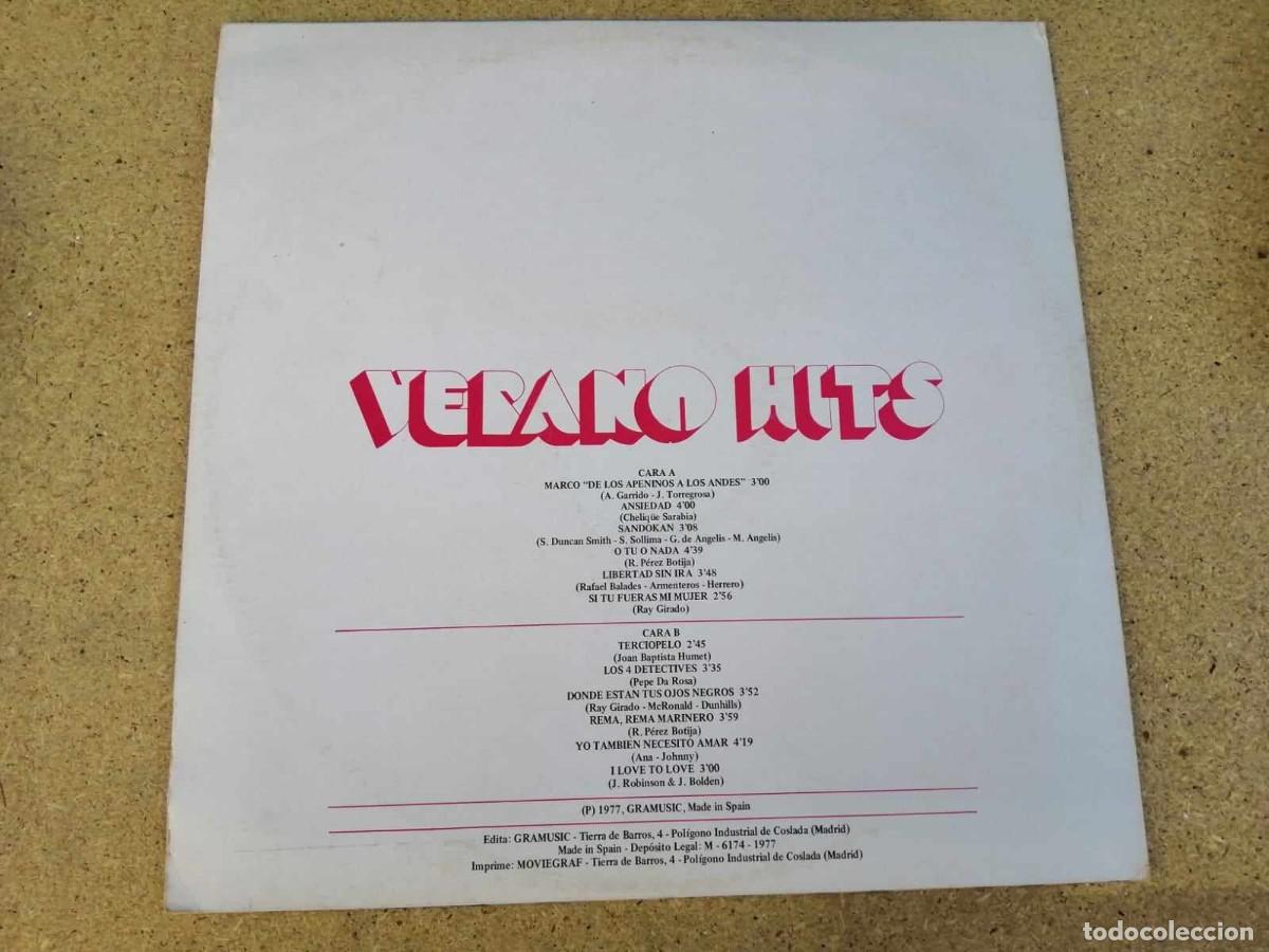 Discos de vinilo: DISCO LP. VERANO HITS 1977 - Foto 2