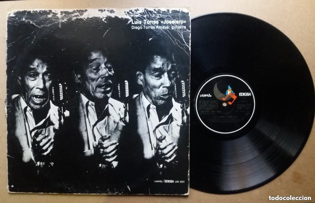 Discos de vinilo: LUIS TORRES &rdquo;JOSELERO&rdquo; / LP - Foto 1