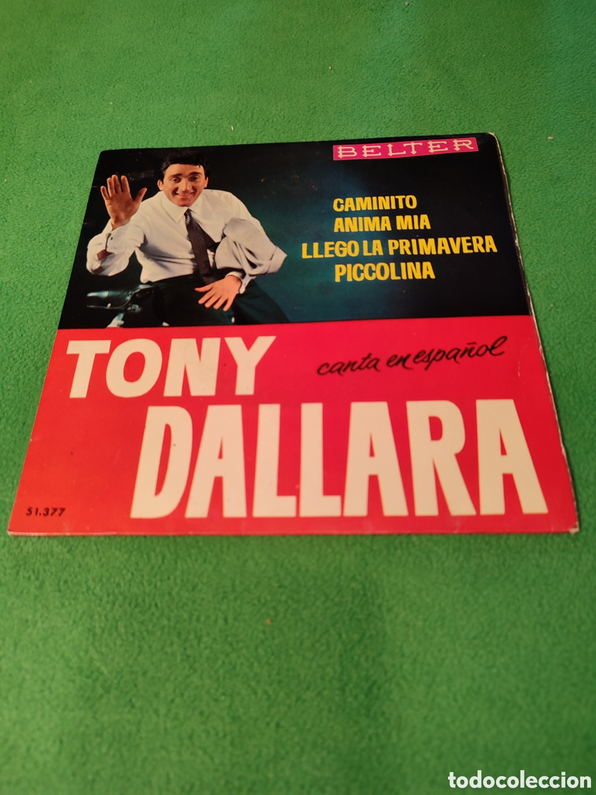 Discos de vinilo: Tony Dallara - Caminito+ 3 - Foto 1