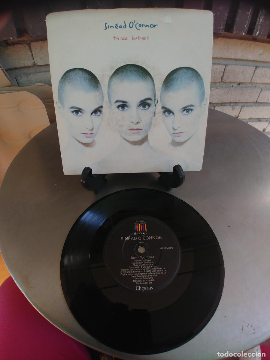 Discos de vinilo: SINEAD O&acute;CONNOR-SINGLE THREE BABIES - Foto 1