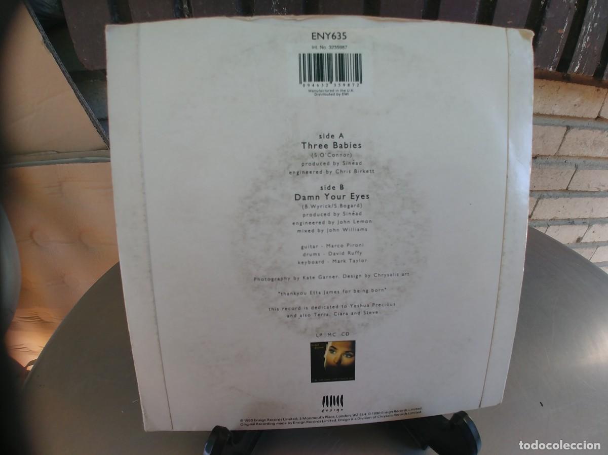 Discos de vinilo: SINEAD O&acute;CONNOR-SINGLE THREE BABIES - Foto 2