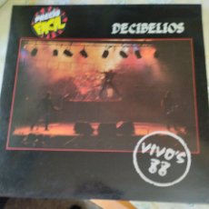 Discos de vinilo: DECIBELIOS. VIVO'S 88. 1987. ESPAÑA. LP.
