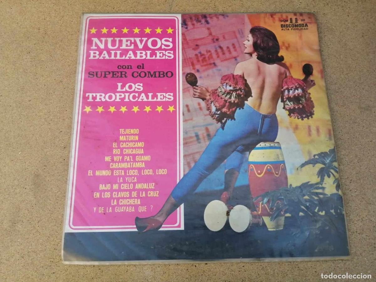 Discos de vinilo: DISCO LP. NUEVOS BAILABLES CON EL SUPER COMBO LOS TROPICALES - Foto 1