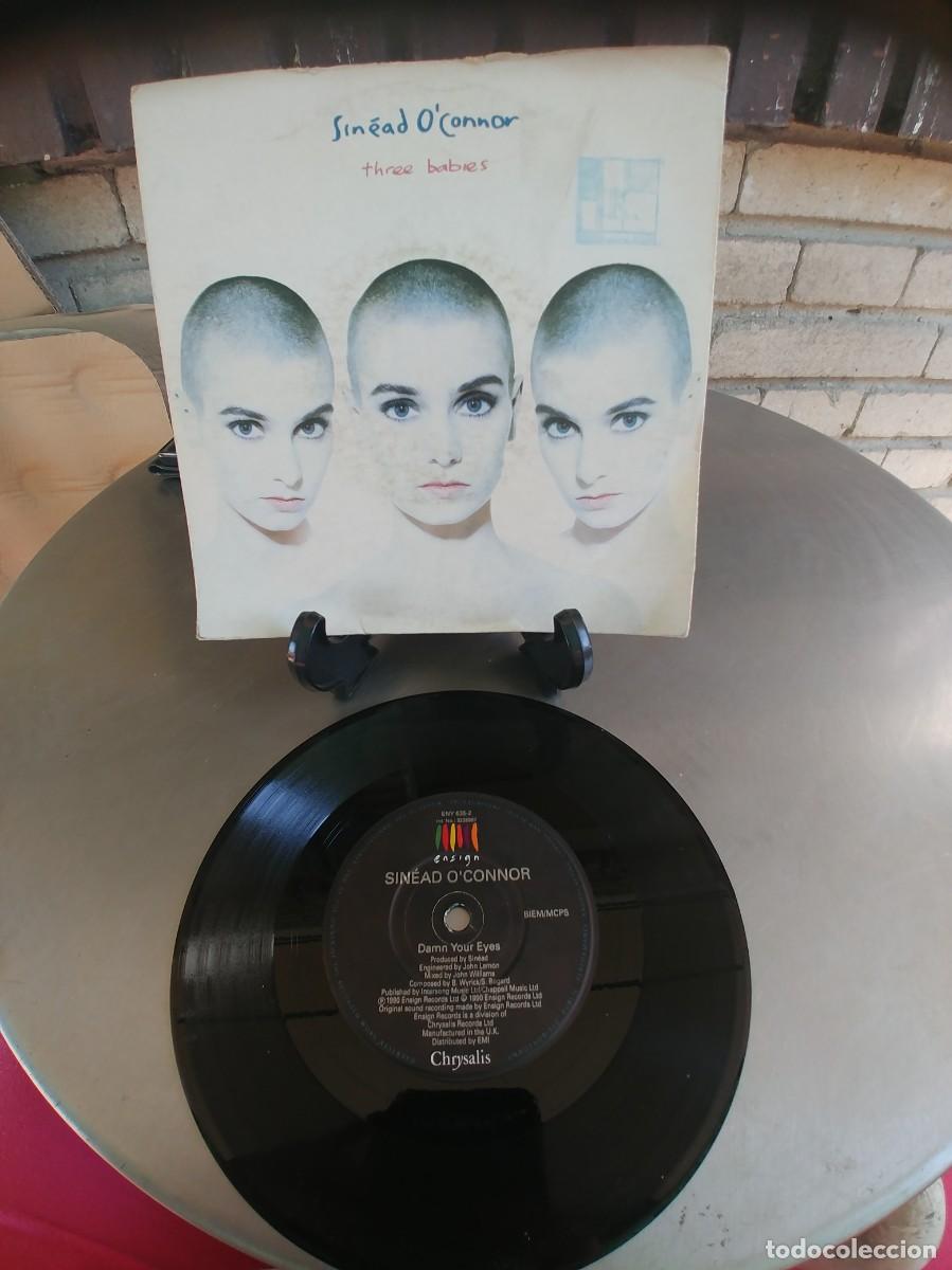 Discos de vinilo: SINEAD O&acute;CONNOR-SINGLE THREE BABIES - Foto 1
