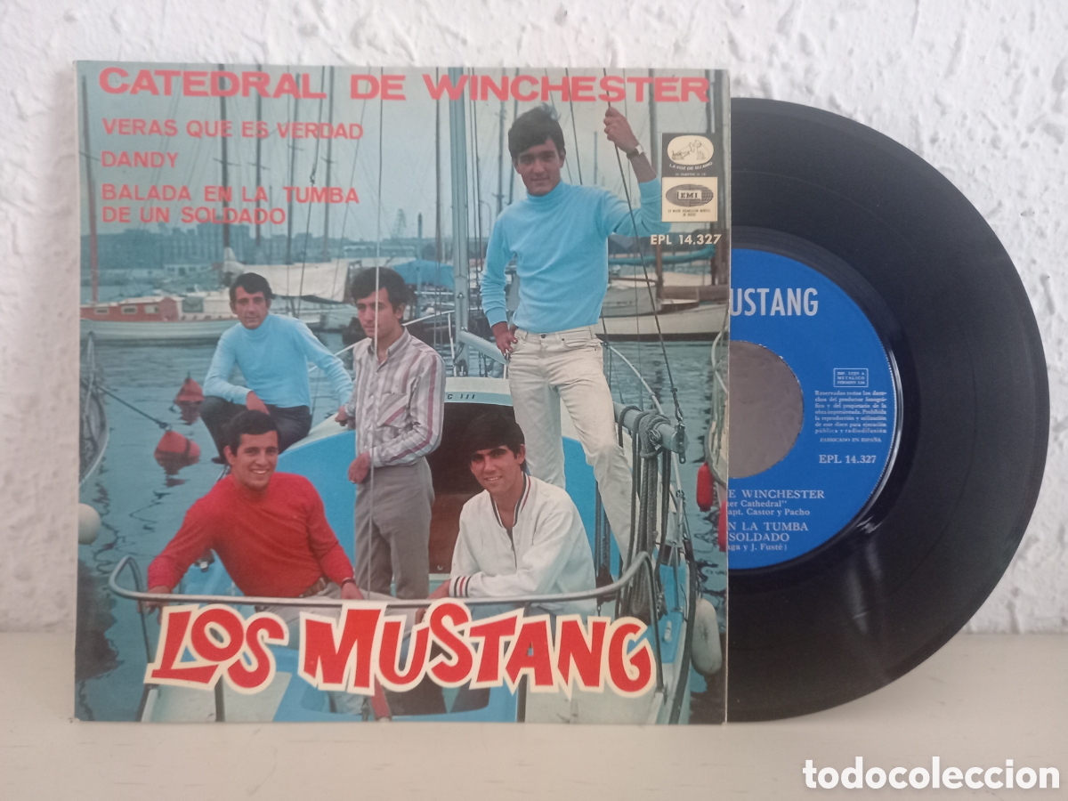 Discos de vinilo: LOS MUSTANG. E.P.L 14327 - Foto 1
