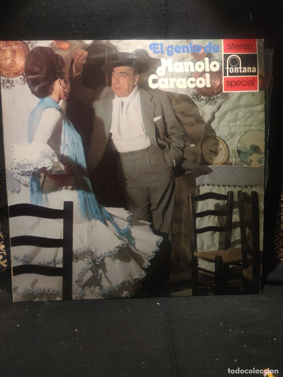 Discos de vinilo: EL GENIO DE MANOLO CARACOL - Foto 1