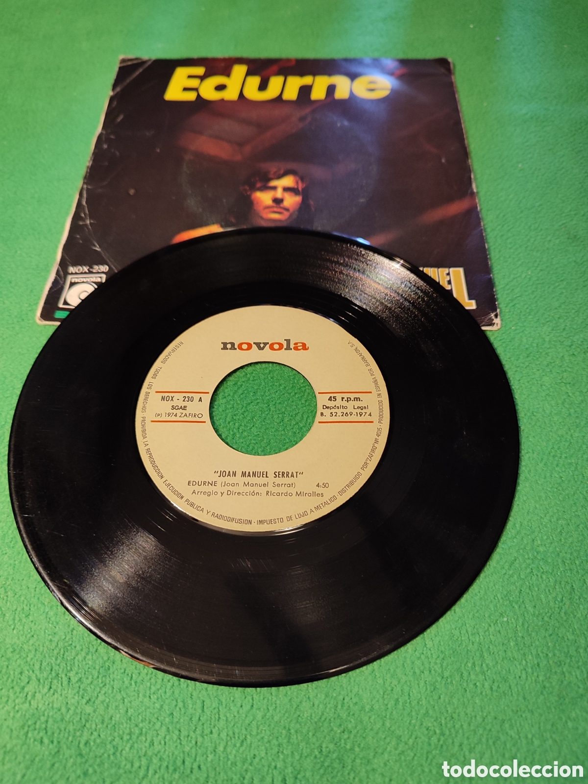 Discos de vinilo: Joan Manuel Serrat - Edurne - Foto 2