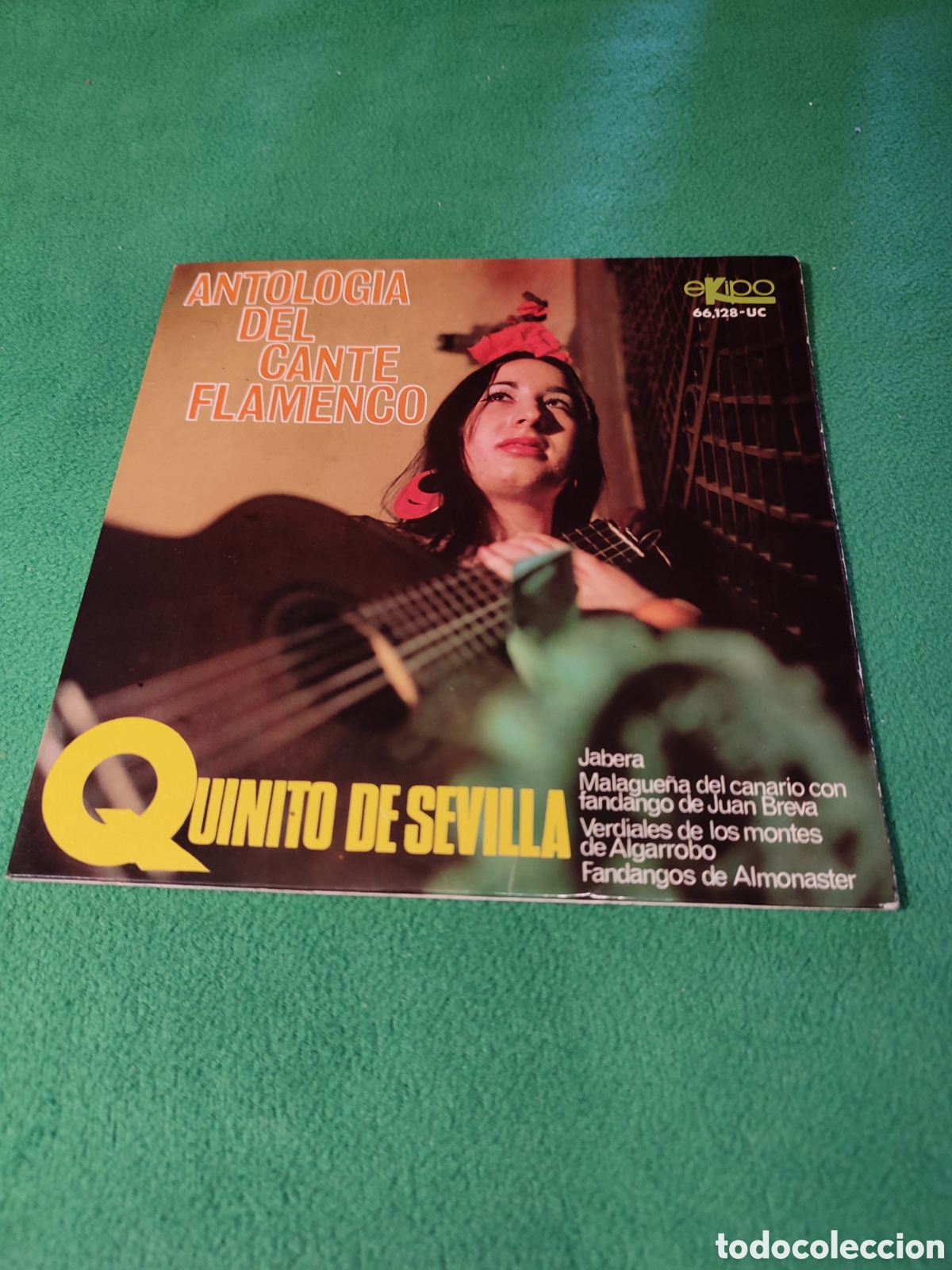 Discos de vinilo: Quinito de Sevilla - Jabera + 3 - Foto 1