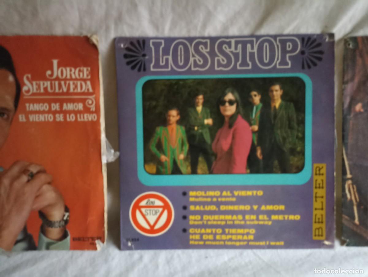 Discos de vinilo: Lote 5 discos de 45 rpm variados - Foto 3