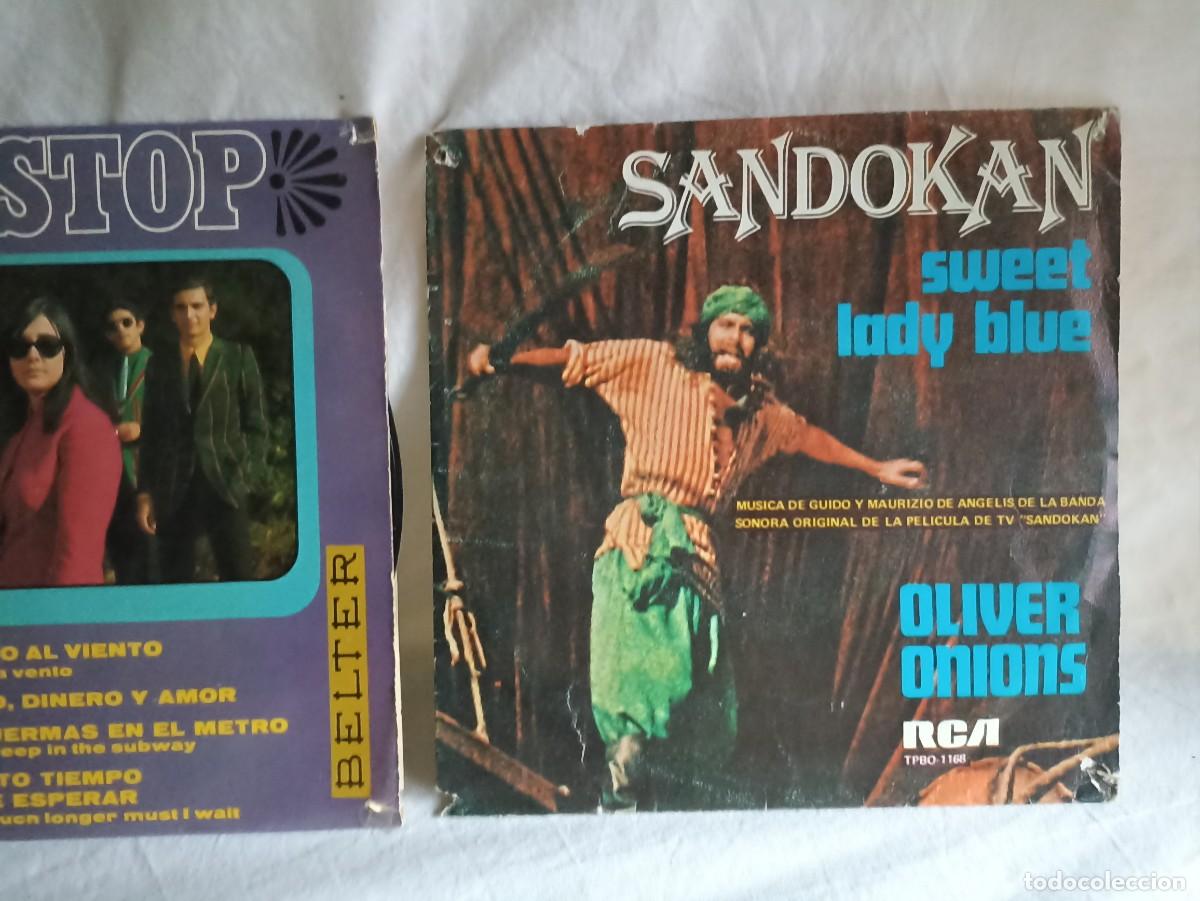 Discos de vinilo: Lote 5 discos de 45 rpm variados - Foto 4