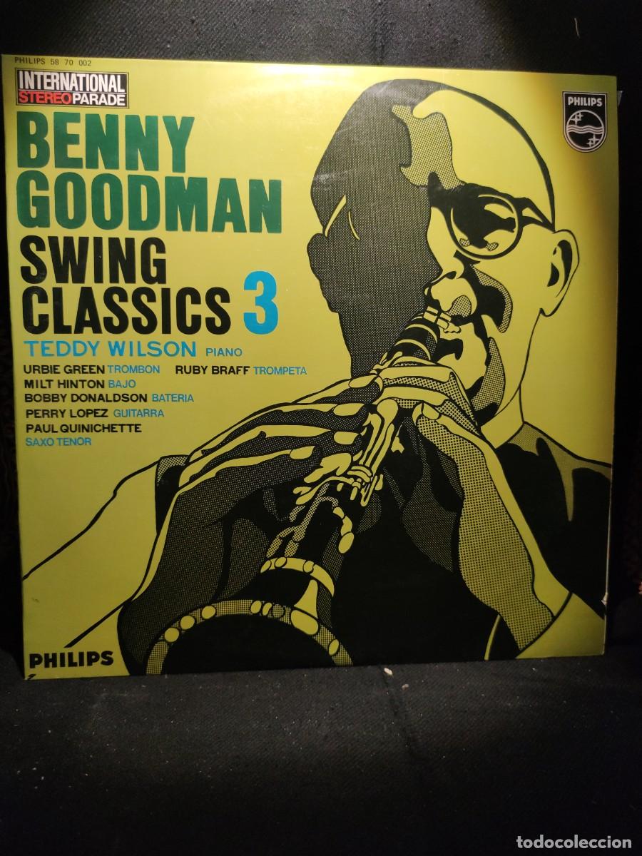 Discos de vinilo: BENNY GOODMAN- SWING CLASSICS 3. VINILO. - Foto 1