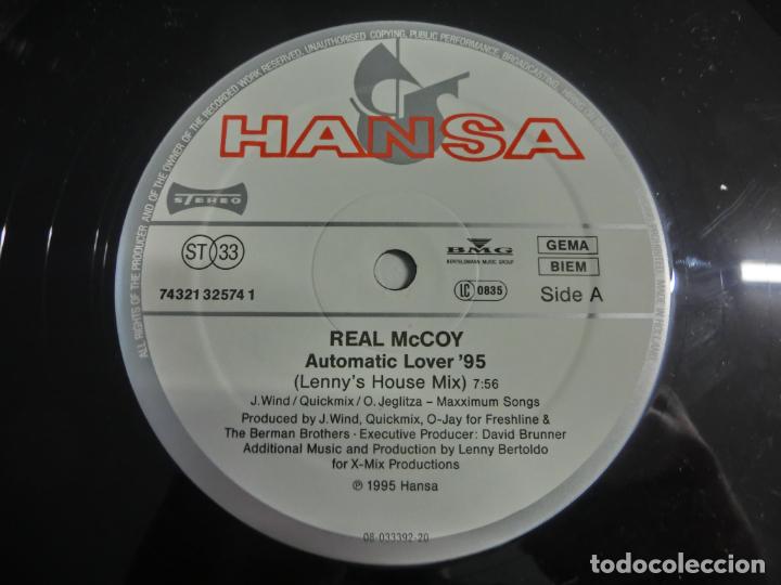 Discos de vinilo: Real McCoy &lrm;&ndash; Automatic Lover 95 - Foto 3