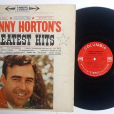 Discos de vinilo: JOHNNY HORTON'S GREATEST HITS / LP