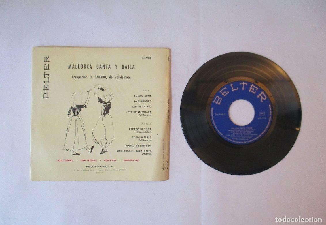 Discos de vinilo: MALLORCA CANTA Y BAILA - Foto 2