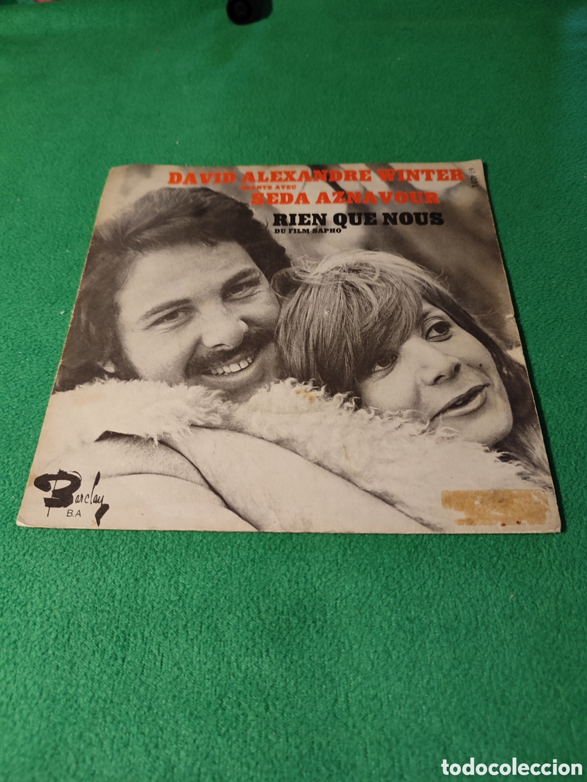 Discos de vinilo: David Alexandre Winter & Seda Aznavour - R&iacute;en que nous - Foto 1