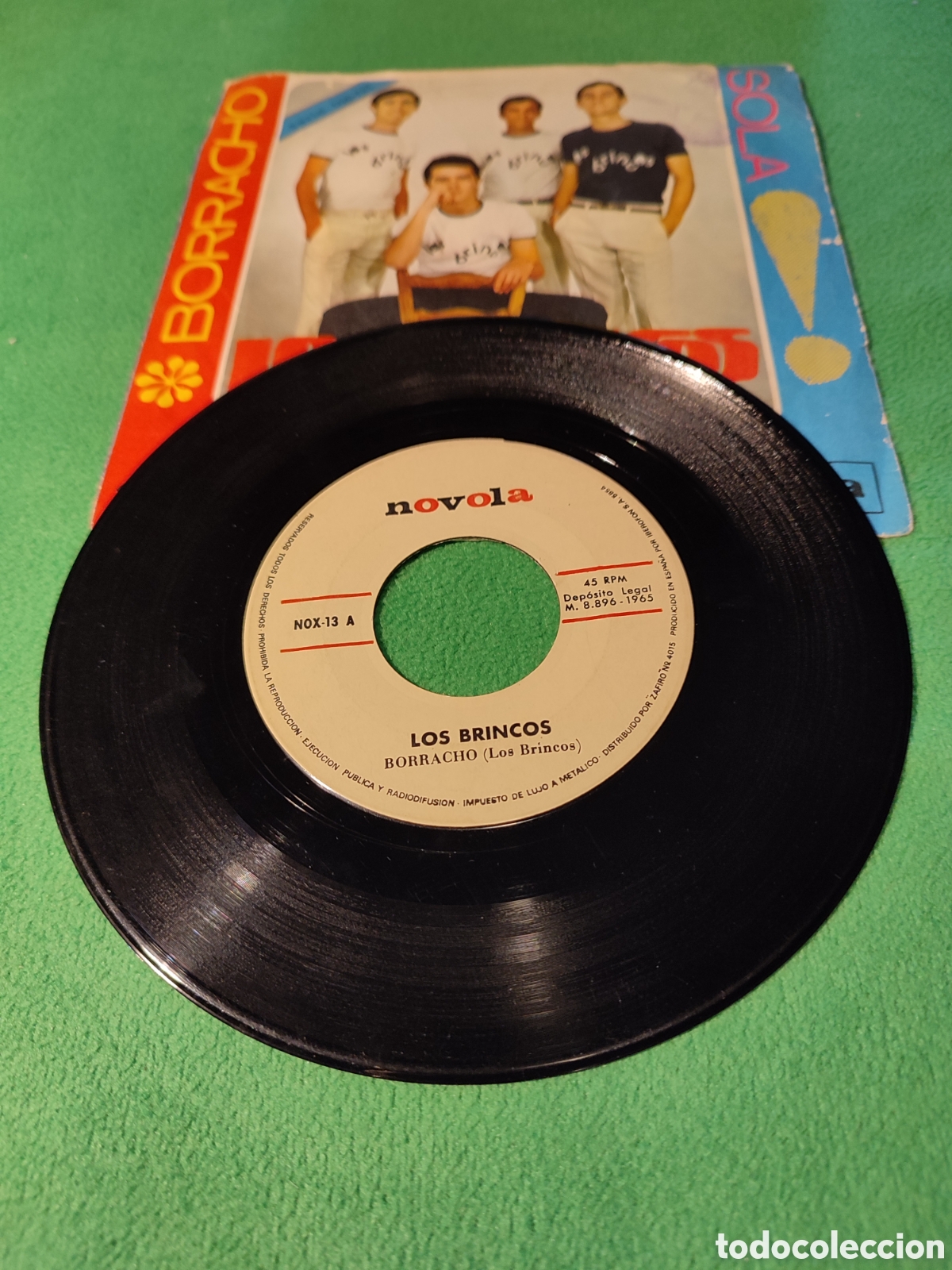 Discos de vinilo: Los Brincos - Borracho - Foto 2