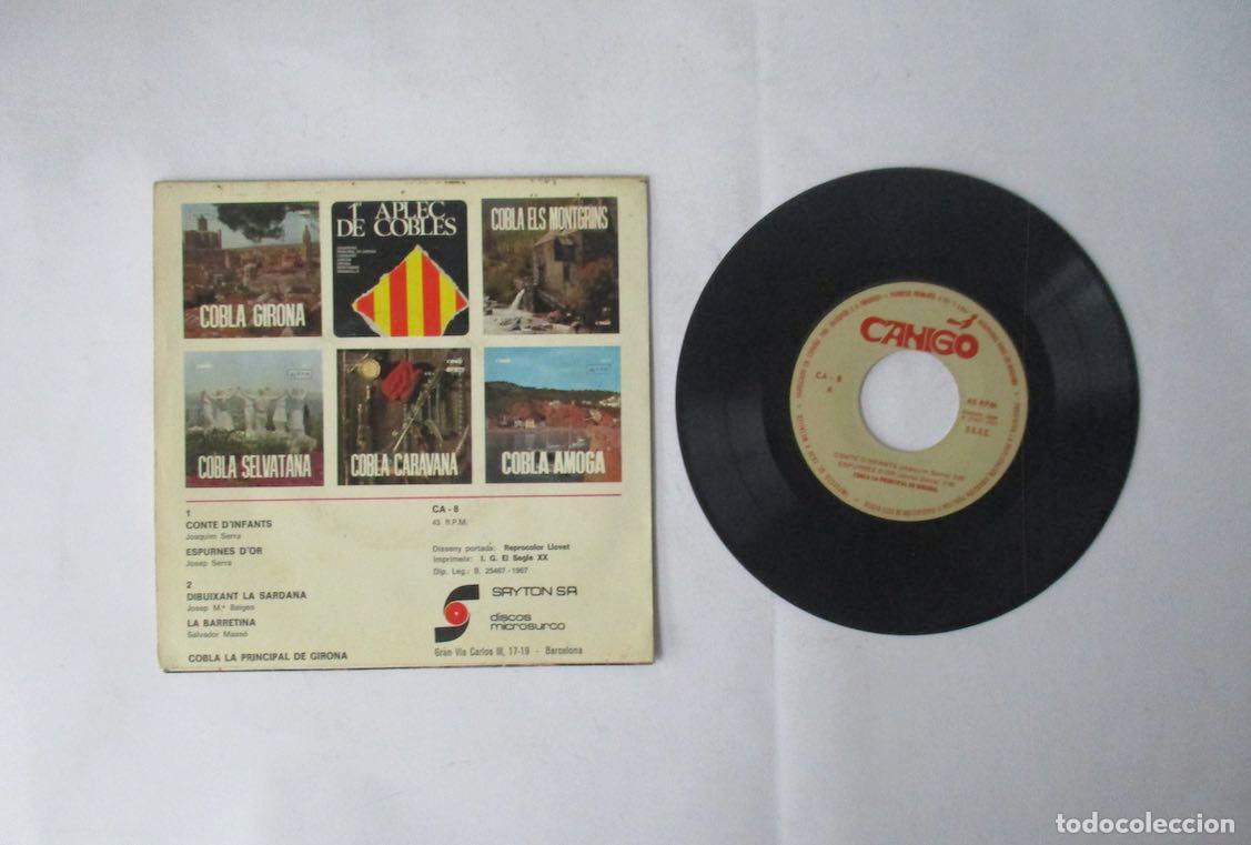 Discos de vinilo: SARDANAS COBLA PRINCIPAL GIRONA - Foto 2