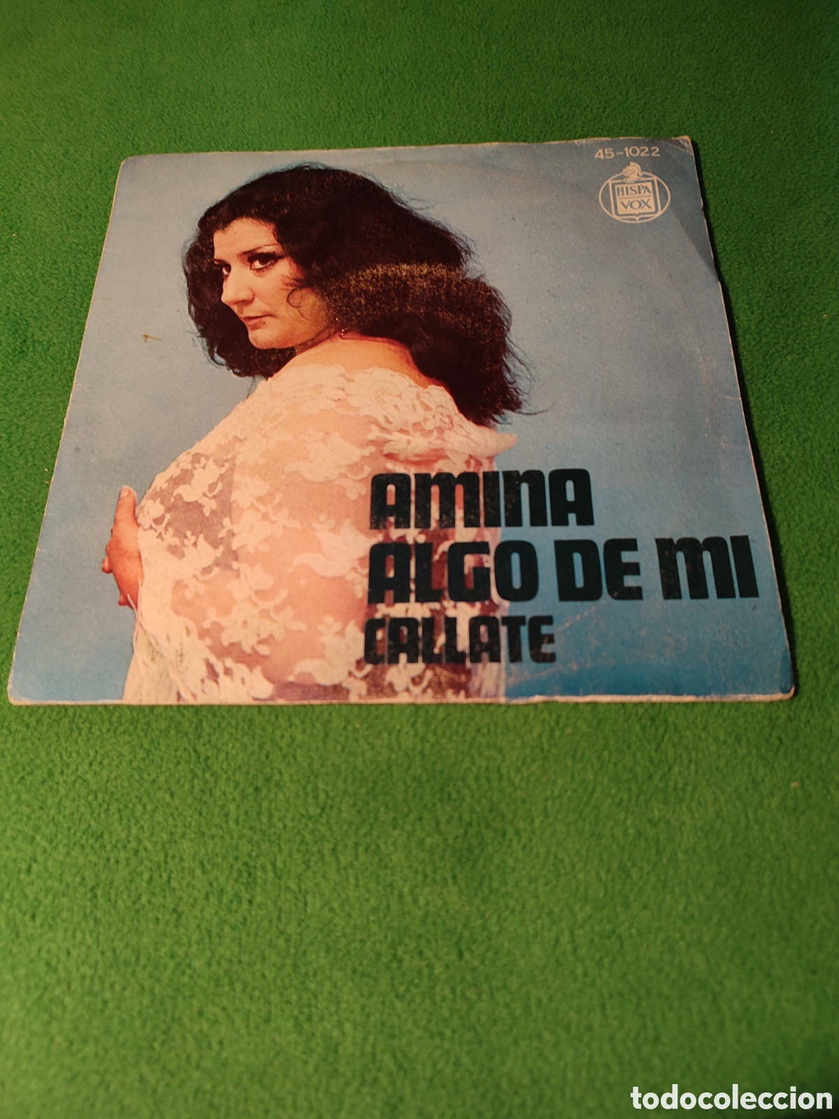 Discos de vinilo: Amina - Algo de mi Vinilo Single - Foto 1