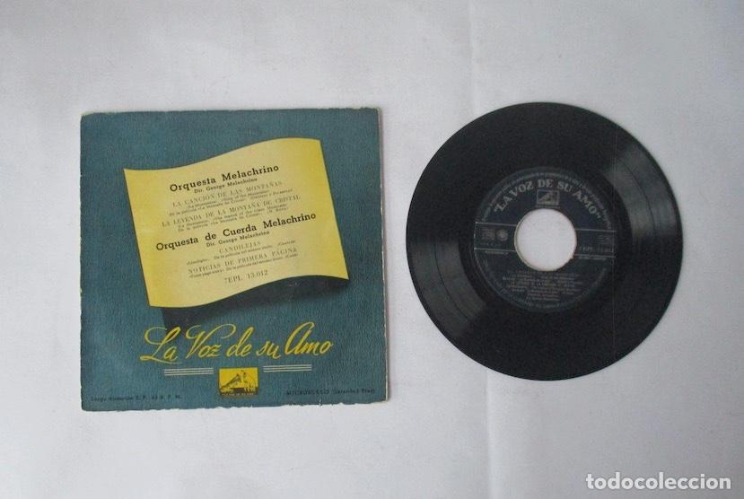 Discos de vinilo: ORQUESTA MELACHRINO - LA VOZ DE SU AMO - Foto 1
