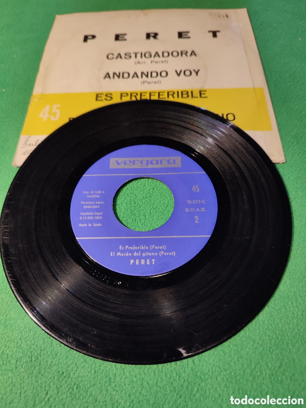 Discos de vinilo: Peret - Es preferible + 3 - Foto 2